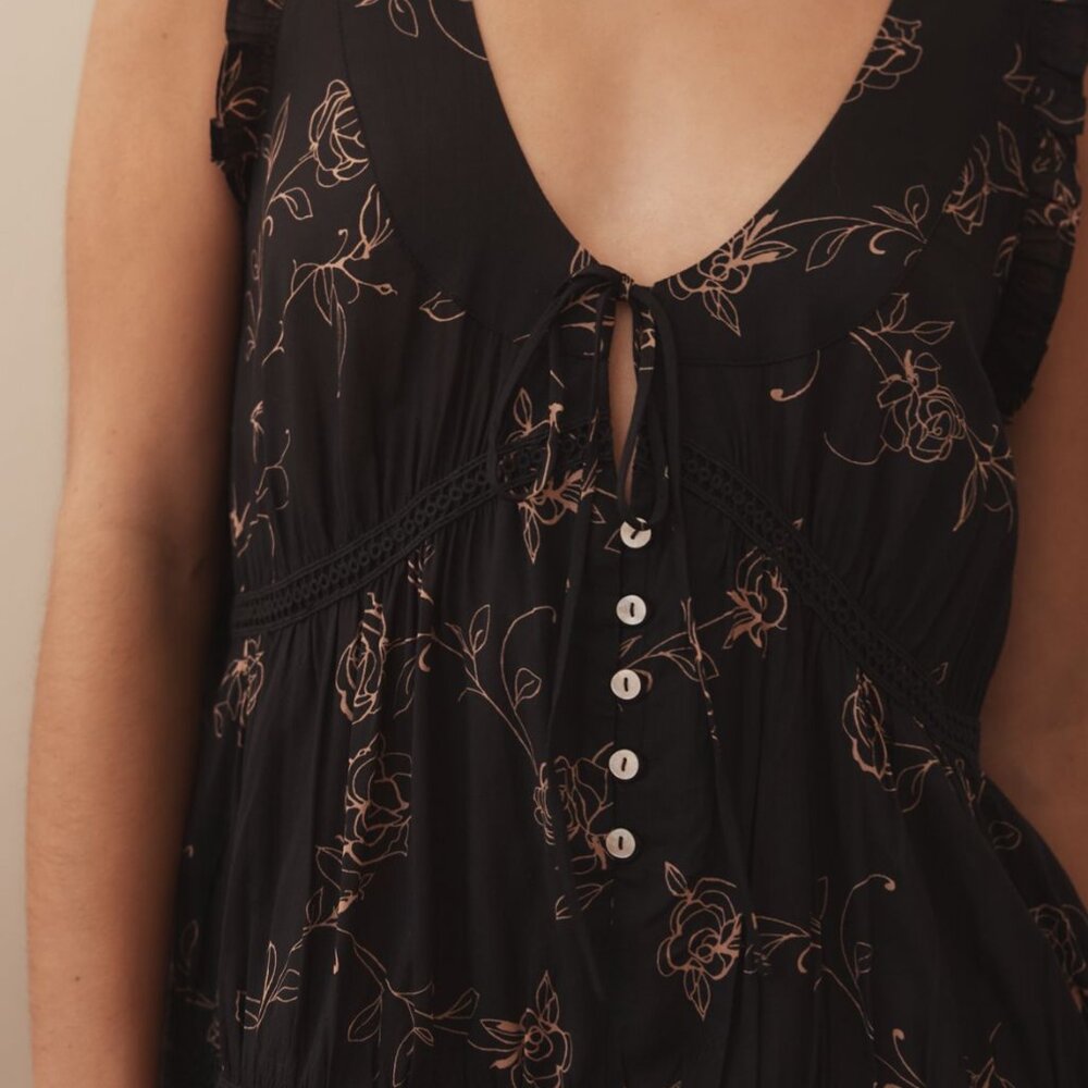 Anthropologie Ruffle Romper - Picture 3 of 12